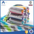 Hot selling floral print bath towels with low price